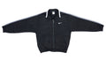 Nike - Black Big Logo Track Jacket 1990s Medium Vintage Retro