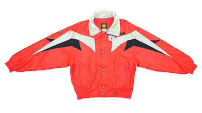 Vintage - Decente Red Colorway Bomber Ski Jacket 1990s Large