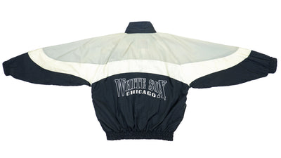 MLB (Logo 7) - Chicago White Sox Spell-Out Windbreaker 1990s X-Large