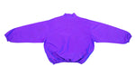 Surf Style - Purple 1/4 Zip Windbreaker 1990s X-Large Vintage Retro