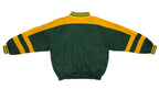 NFL (Pro Player) - Green Bay Packers 1/4 Zip Windbreaker 1990s X-Large Vintage Retro Football