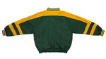 NFL (Pro Player) - Green Bay Packers 1/4 Zip Windbreaker 1990s X-Large Vintage Retro Football