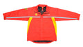Vintage (Shell) - Red with Yellow Big Logo Jacket 1990s Large Vintage Retro