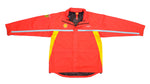 Vintage (Shell) - Red with Yellow Big Logo Jacket 1990s Large Vintage Retro