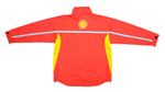 Vintage (Shell) - Red with Yellow Big Logo Jacket 1990s Large Vintage Retro