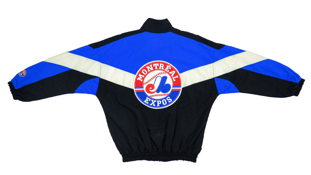 MLB - Montreal Expos Spell-Out Windbreaker 1990s X-Large Vintage Retro