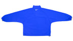 Nike - Blue Big Logo 1/4 Zip Pullover 1990s XX-Large Vintage Retro