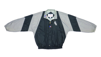 MLB (Genuine Merchandise) - Chicago White Sox Spell-Out Windbreaker 1990s X-Large