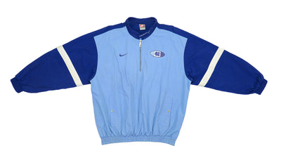 Nike - Blue Two-Tone North Carolina 1/4 Zip Pullover 1990s X-Large