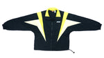 Nike - Black & Yellow Windbreaker 1980s Large Vintage Retro