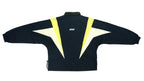 Nike - Black & Yellow Windbreaker 1980s Large Vintage Retro