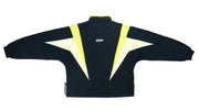 Nike - Black & Yellow Windbreaker 1980s Large Vintage Retro