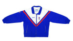 Vintage - Blue World Figure Skating Team USA Windbreaker 1999 Large Vintage Retro