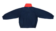 Nautica - Blue Competition Windbreaker 1990s Large Vintage Retro