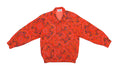 FILA - Red Patterned Jacket 1990s Small Vintage Retro