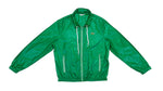 Lacoste - Green Windbreaker Jacket 1990s Medium Vintage Retro
