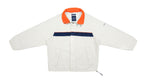 Nautica - Cream Spell-Out Jacket 1990s Large Vintage Retro