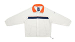 Nautica - Cream Spell-Out Jacket 1990s Large