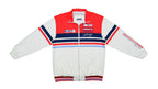 Vintage (Enyce) - White & Red Racing Jacket 1990s Large Vintage Retro