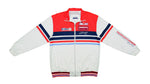 Vintage (Enyce) - White & Red Racing Jacket 1990s Large