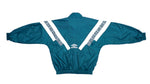 Umbro - Green with White Tape Logo Windbreaker 1990s Large Vintage Retro
