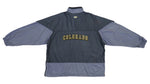 Nike - Colorado Grey Colorblock 1/4 Zip Windbreaker 1990s X-Large Vintage Retro