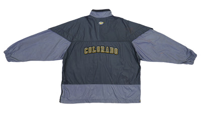 Nike - Colorado Grey Colorblock 1/4 Zip Windbreaker 1990s X-Large
