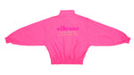 Ellesse - Pink Spell-Out Bomber Jacket 1990s Medium Ladies Vintage Retro