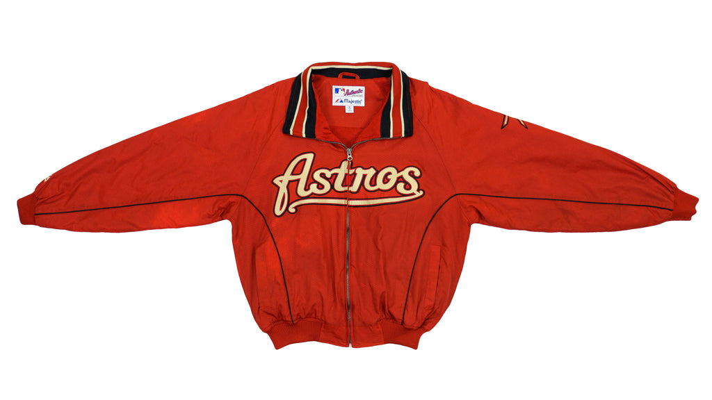 MLB (Majestic) - Houston Astros Spell-Out Jacket 1990s Medium