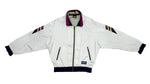 Kappa - White Bomber Jacket 1990s Large Vintage Retro