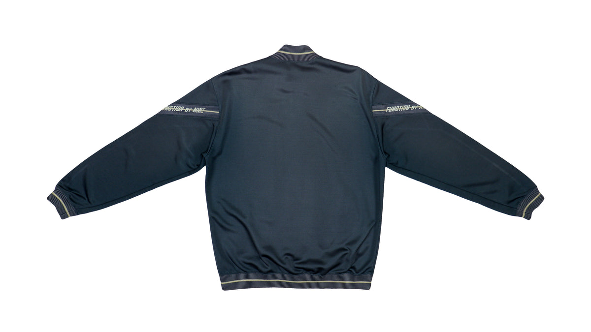 Nike - Dark Grey Function by Nike Track Jacket 1990s Medium Vintage Retro