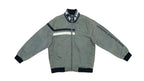 FUBU - Dark Grey Spell-Out Jacket 1990s Large vintage Retro