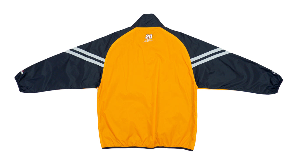 NASCAR (Chase) - Black & Orange Tony Stewart #20 Jacket 2000s Large Vintage Retro
