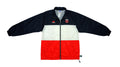 Adidas - Black, White & Red DC United Windbreaker 1990s Large Vintage Retro