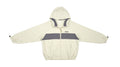 Ellesse - Brown Two-Tone Hooded Jacket 1990s Large Vintage Retro