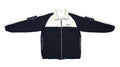 Asics - Black & White Big Logo Windbreaker 1990s Large Vintage Retro