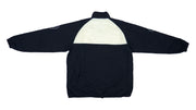 Asics - Black & White Big Logo Windbreaker 1990s Large Vintage Retro