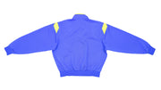 Champion - Blue Bomber Track Jacket 1990s Medium Vintage Retro