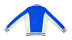 FILA - Blue with White Track Jacket 1990s Medium Vintage Retro