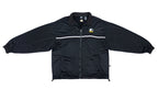 Starter - Black Zip Up Track Jacket 1990s Large Vintage Retro