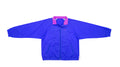 Reebok - Blue Big Spell-Out Hooded Windbreaker 1990s X-Large Vintage Retro