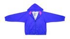 Reebok - Blue Big Spell-Out Hooded Windbreaker 1990s X-Large Vintage Retro