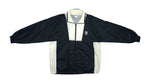 FUBU - Black & White Big Logo Jacket 1990s X-Large