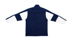 Nautica- White & Blue Track Jacket 1990s X-Large Vintage Retro
