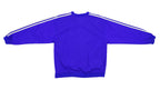 Adidas - Blue Big Logo Pullover Windbreaker 1990s Small Vintage Retro
