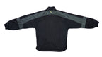 Puma - Black & Grey Track Jacket 1990s Large Vintage Retro