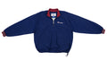 Champion - Blue 1/4 Zip Pullover 1990s X-Large Vintage Retro