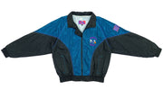 NBA (Pro Player) - Charlotte Hornets Spell-Out Mesh Bomber 1990s Large Vintage Retro Basketball