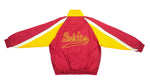 NFL (Competitor) - Washington Redskins Spell-Out Windbreaker 1990s Large Vintage Retro Football