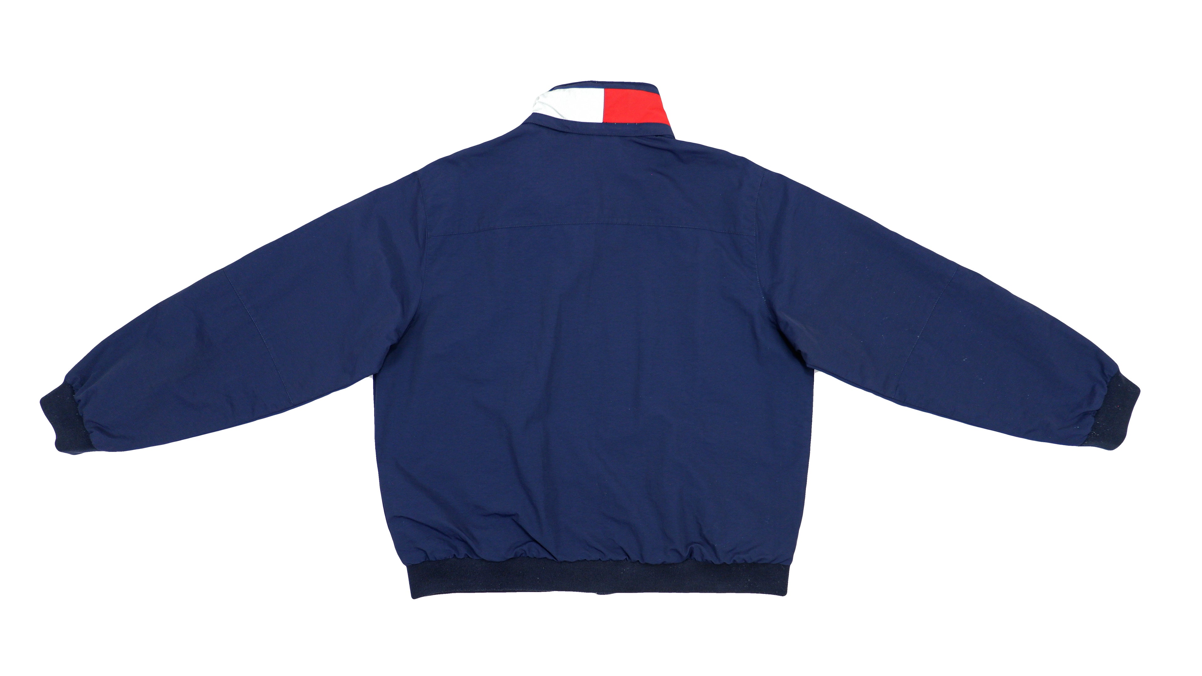 Tommy Hilfiger - Blue Harrington-Style Jacket Large